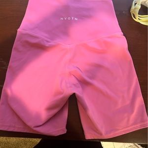 pink NVGTN shorts